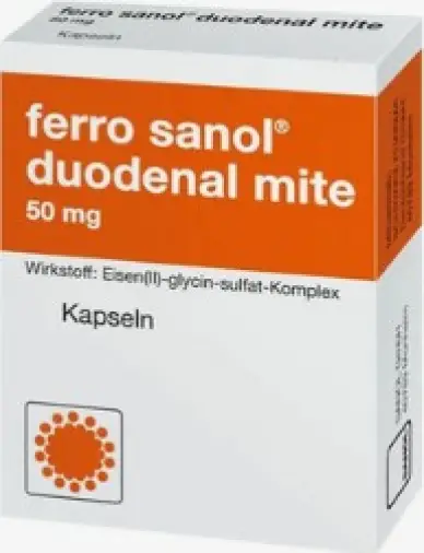 Ferro Sanol Duodenal Ферро Санол Дуоденал Капсулы 50мг №50
