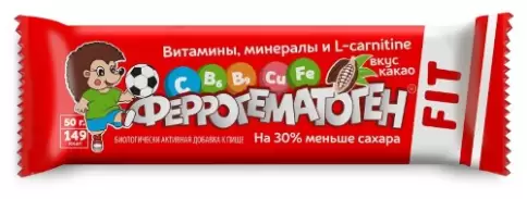 Феррогематоген Fit Пастилки жеват. 50г в Уфе