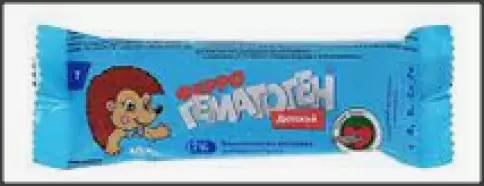 Феррогематоген Плитка 40г произодства Фармстандарт ОАО