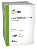 Финголимод Капсулы 500мкг №28 от Натива ООО