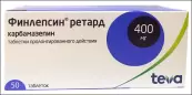 Финлепсин ретард Таблетки 400мг №50 от Тева