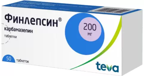 Финлепсин Таблетки 200мг №50 в Люберцах