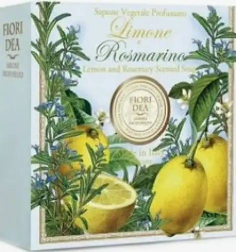 Fiori Dea Фьери Дея Мыло туалетное Мыло кусковое (лимон-розмарин) 100г