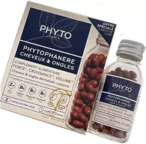 Фитофанер (PHYTOPHANERE) для волос и ногтей Капсулы №120+120 в Дмитрове