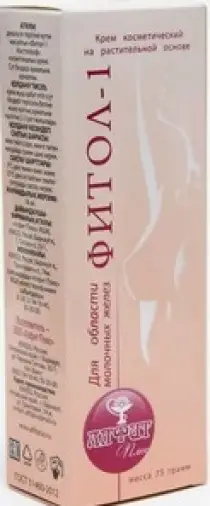 Фитол-1 крем для области молочных желез Туба 75г произодства Алфит Плюс ООО