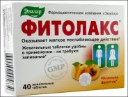 Фитолакс Таблетки жевательные 500мг №40 от АПТЕКА №1