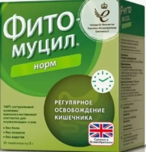 Фитомуцил Норм плюс Порошок 6г №25 произодства ADM Protexin LTD (АДМ Протексин)