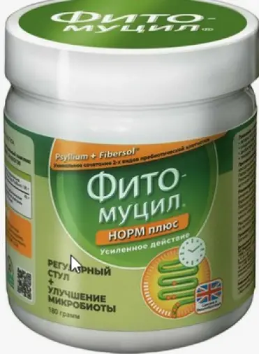 Фитомуцил Норм Порошок 180г в Химках