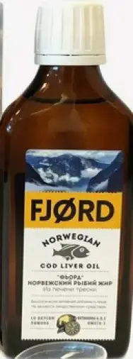Fjord рыбий жир из печени норвежской трески Жидкость (лимон) 200мл в СПБ (Санкт-Петербурге)