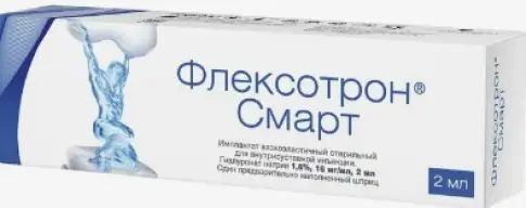 Флексотрон Смарт протез синовиальной жидкости Шприц 1.6% 2мл №1 произодства Альбомед
