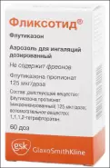 Фликсотид Дозир.аэрозоль 250мкг/доза 60доз