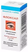 Флоксал Капли глазные 0.3% 5мл от Бауш энд Ломб ГмбХ