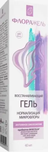 Флоражель гель для интимной гигиены Туба 40мл произодства Алкой ООО