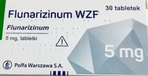 Флунаризин Таблетки 5мг №30