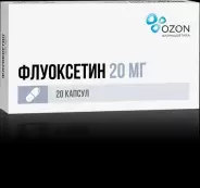 Флуоксетин Капсулы 20мг №20 от Магнит Аптека Кронштадтский б-р 30 Б