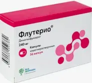 Флутерио Капсулы 240мг №56 от Аптека Дар-Лек