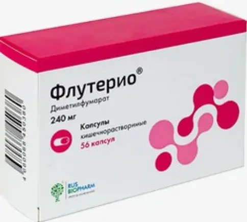 Флутерио Капсулы 240мг №56 произодства ПСК Фарма ООО