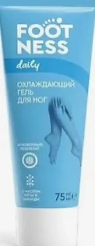 Footness daily гель охлаждающий для ног Туба 75мл произодства Лавена