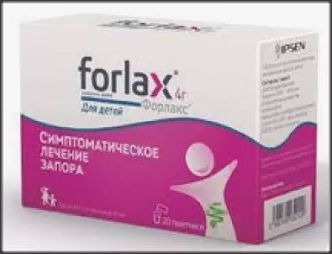 Форлакс для детей Пакетики 4г №20 произодства Бофур Ипсен