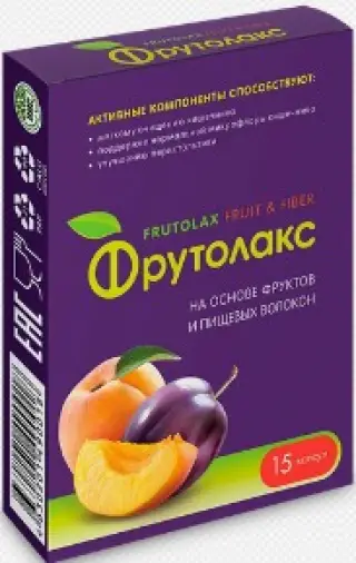 ФрутоЛакс Капсулы 350мг №15 произодства ВИС ООО
