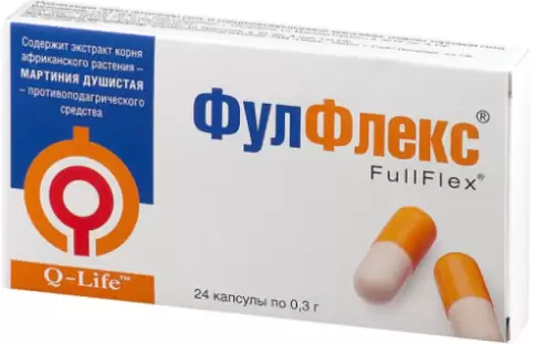 Фулфлекс Капсулы 300мг №24 произодства ВИС ООО