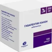Габапентин Капсулы 300мг №100 от Радуга Продакшн ЗАО