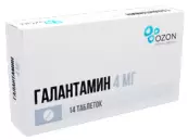 Галантамин Таблетки п/о 4мг №14 от Озон ФК ООО