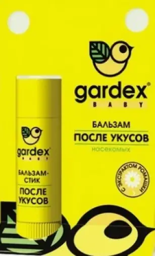 Гардекс Беби после укусов насек.