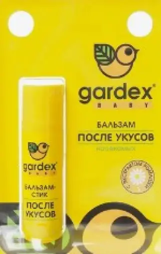 Гардекс Беби после укусов насек. Стик 7мл произодства Юникосметик