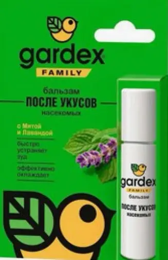 Гардекс Фемили бальзам после укусов насекомых Тюбик 7мл произодства Галант Косметик