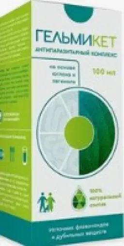 Гельмикет антипаразитарный комплекс Р-р д/приёма внутрь 100мл произодства Дом Соусов