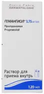 Аналог Анаприлин: Гемангиол