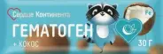 Гематоген Детский Сердце Континента Плитка (кокос) 30г от Аптека Чертаново