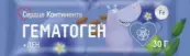 Гематоген Детский Сердце Континента Плитка (семена льна) 30г от Не определен