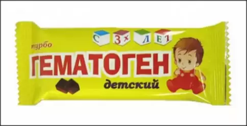 Гематоген Детский Турбо Плитка 35г произодства Фарм-Про ООО