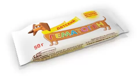 Гематоген Детский Плитка 50г в Долгопрудном