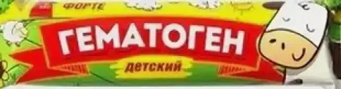 Гематоген Форте Детский Плитка 40г произодства Мясной Край