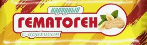 Гематоген с арахисом Плитка 40г произодства Экзон