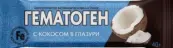 Гематоген с кокосом в шок.глазури Плитка 40г от Не определен