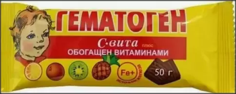Гематоген С-вита Плитка 50г произодства Фарм-Про ООО
