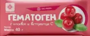 Гематоген С Плитка (клюква) 40г от Аптека Чертаново
