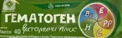 Гематоген витамин плюс Плитка 40г от Экзон