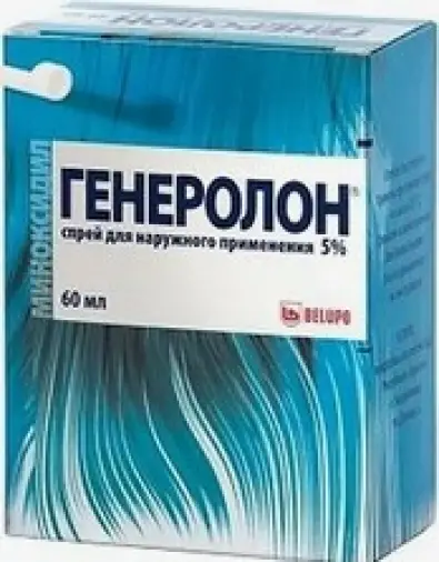 Генеролон Спрей 5% 60мл №2 произодства Белупо