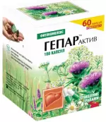 Гепар Актив Фитокомплекс Капсулы 120мг №180 от Гольфстрим Компания ООО