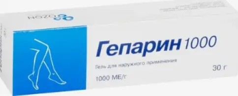 Гепарин Гель 1000МЕ/г 30г в Туле