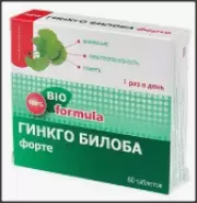 Гинкго Билоба форте Таблетки №60 от Терра Вита+