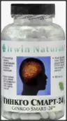 Гинкго Смарт-24 Капсулы №180 от Ирвин Нэчуралз
