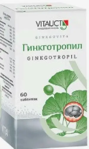 Гинкготропил Таблетки №60 произодства Витаукт-Пром
