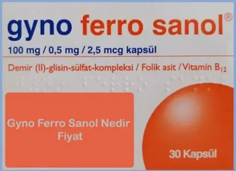 Гино Ферро Санол Капсулы №30 произодства Турция