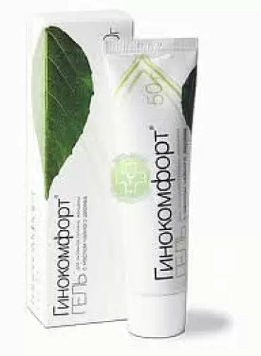 Гинокомфорт гель для интимной гигиены восстанавливающий с чайным деревом Гель 50г произодства Вертекс ЗАО